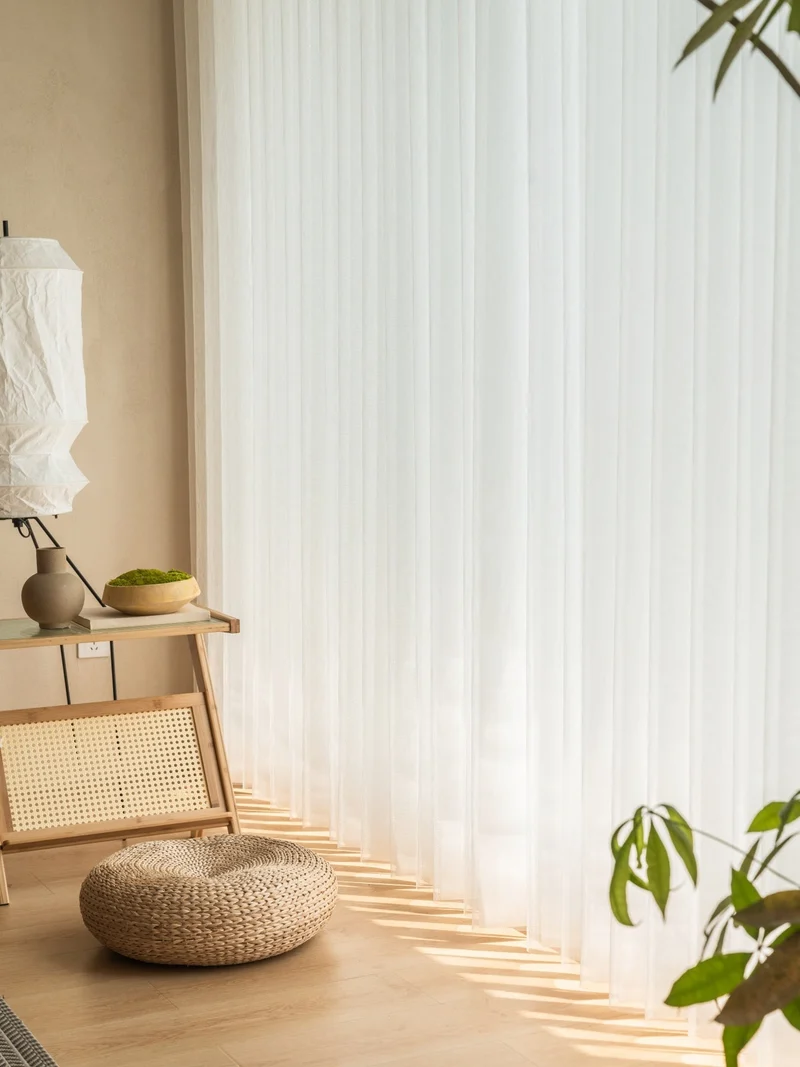 Premium Sheer Curtain Panels – Light-Diffusing Curtains for Large Windows