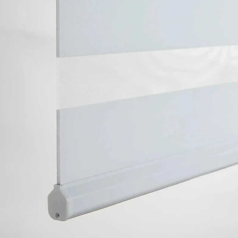 Zebra Blinds - Dual Layer Light Control & Privacy, Cordless Waterproof Shades