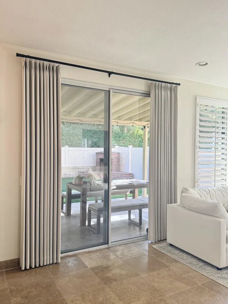 Herringbone Blackout Curtains for Bedroom