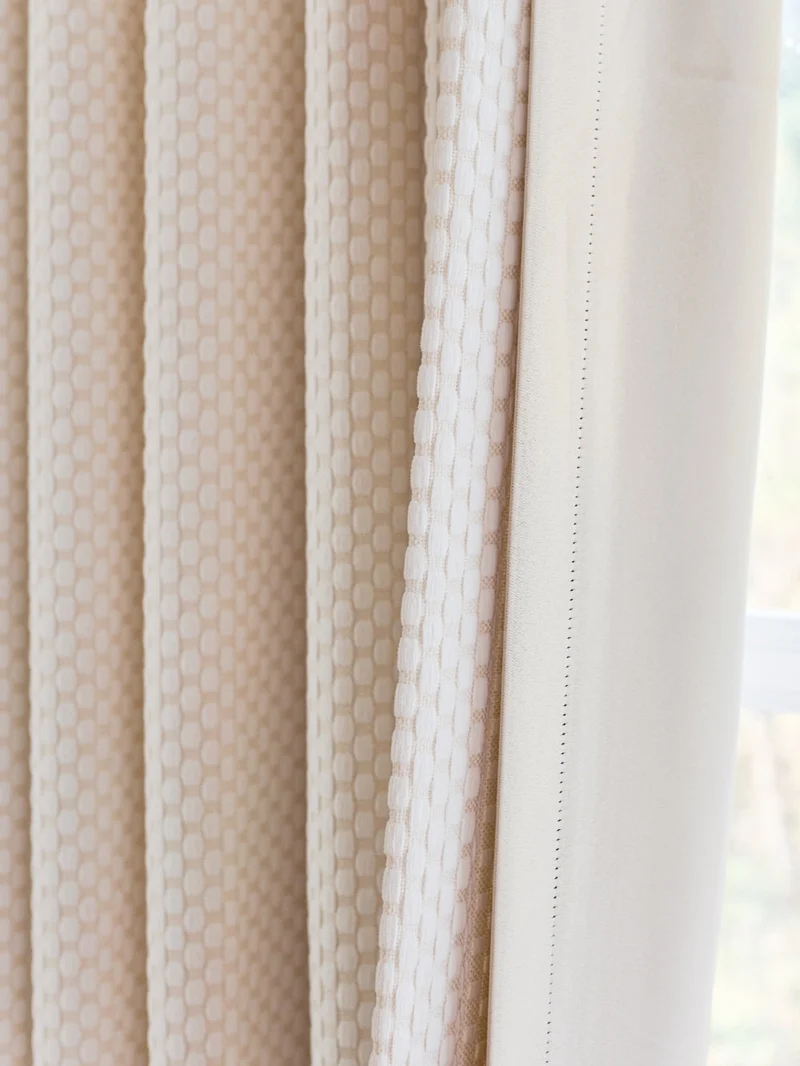 Pearl Drops Thermal Curtains - Noise Cancelling, Blackout & Heat Blocking