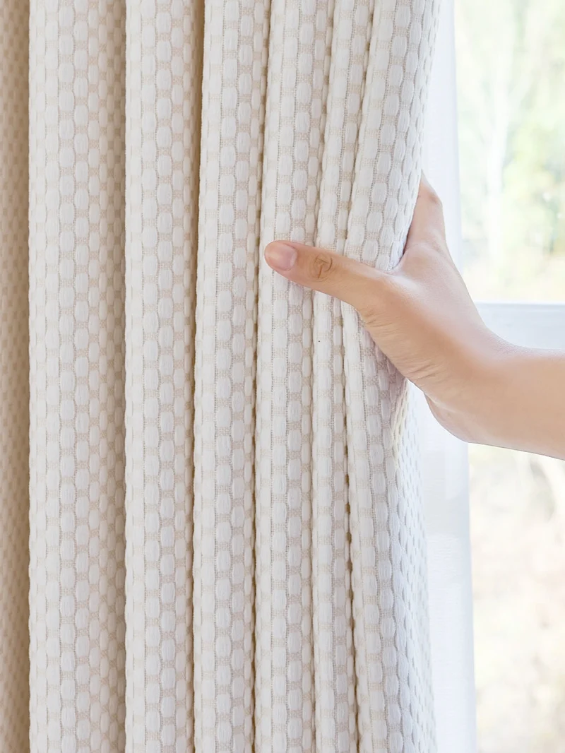 Pearl Drops Thermal Curtains - Noise Cancelling, Blackout & Heat Blocking