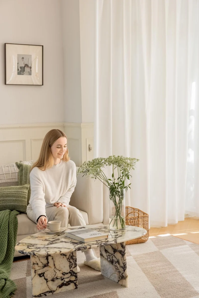 Privacy White Sheer Curtains – Perfect for Light Penetration and Enhanced Privacy