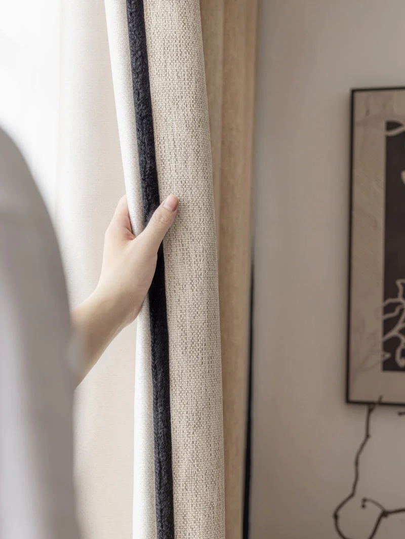 Heavyweight Chenille Custom Curtains and Drapery, Blackout for Bedroom