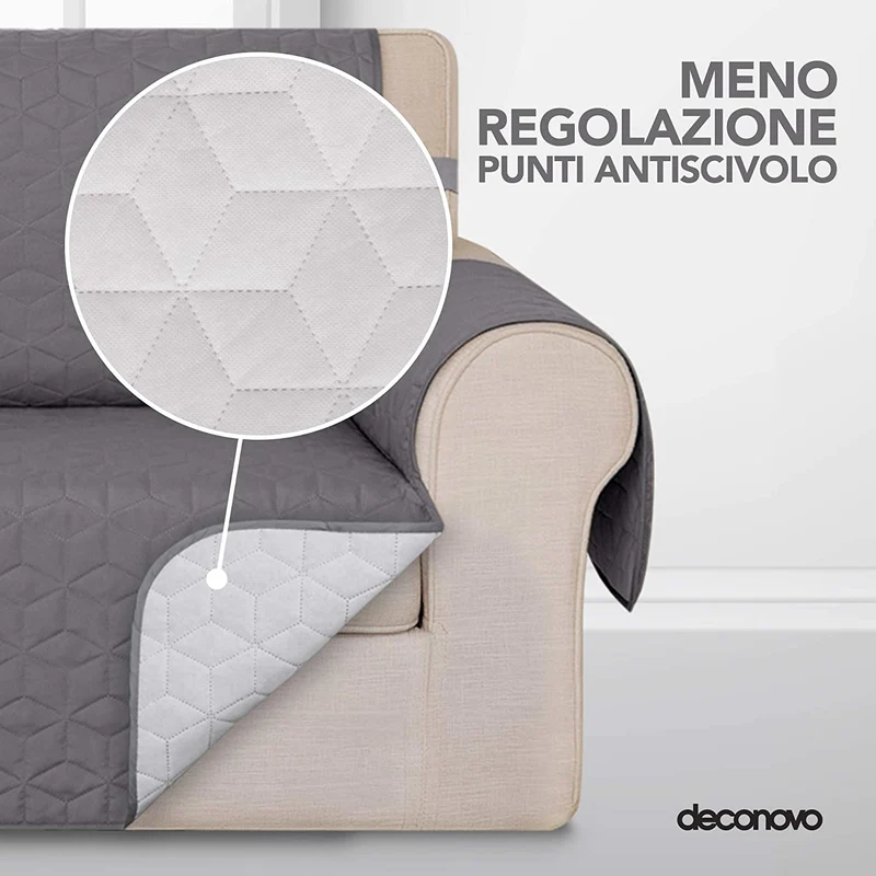 Deconovo Sofahusse Couch husse Sofabezug Sofaüberwurf, 1 Stück