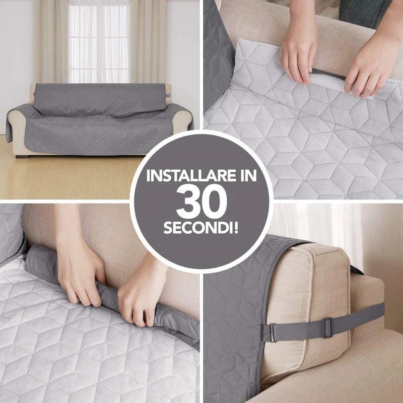 Deconovo Sofahusse Couch husse Sofabezug Sofaüberwurf, 1 Stück