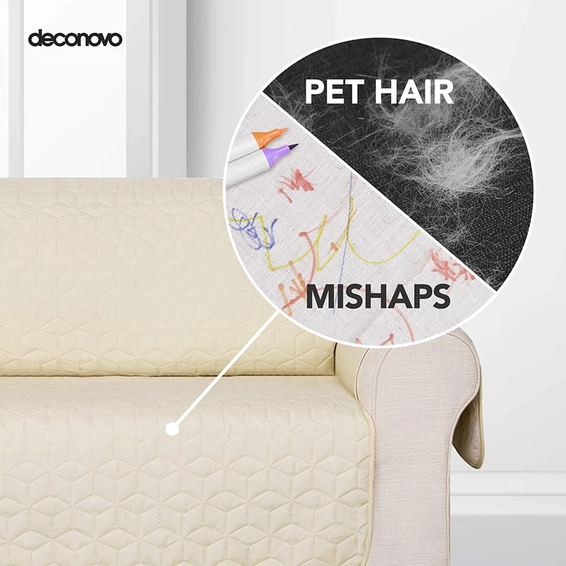 Deconovo Sofahusse Couch husse Sofabezug Sofaüberwurf, 1 Stück