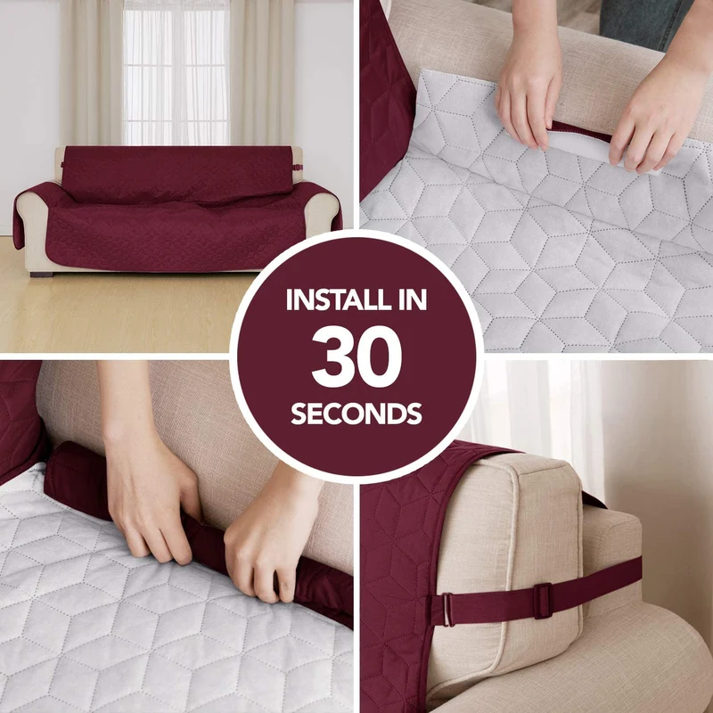 Deconovo Sofahusse Couch husse Sofabezug Sofaüberwurf, 1 Stück