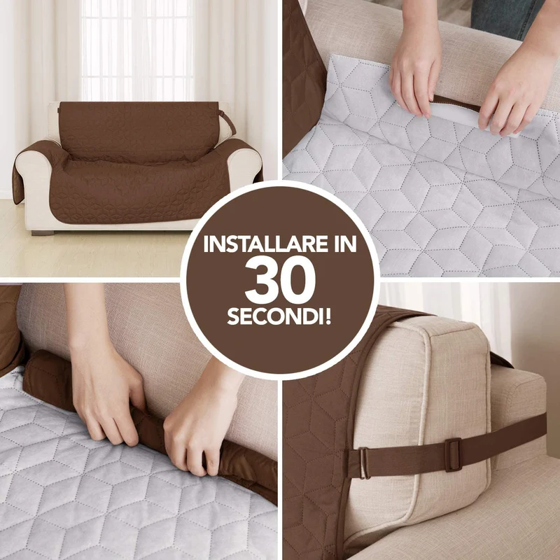 Deconovo Sofahusse Couch husse Sofabezug Sofaüberwurf, 1 Stück
