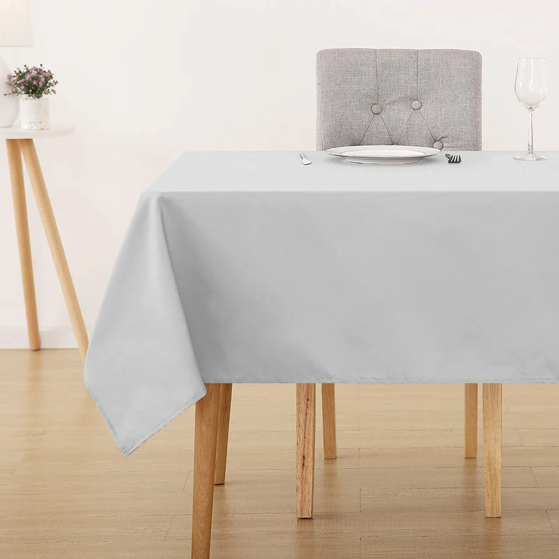 Deconovo Lotuseffekt Wasserabweisend Tischdecke Tischwäsche
