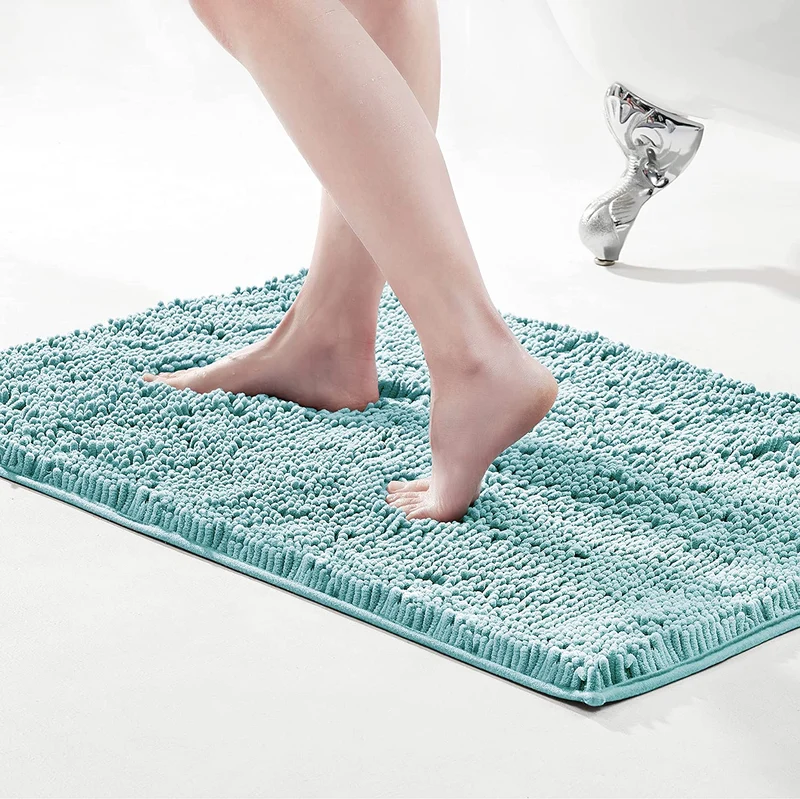 Deconovo Rutschfest Badematte Wasserabsorbierend Badteppiche Absorbierend Flauschige Duschvorleger