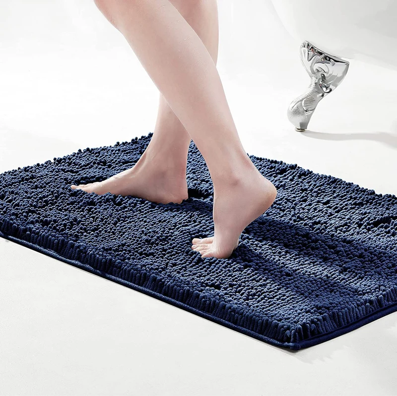 Deconovo Rutschfest Badematte Wasserabsorbierend Badteppiche Absorbierend Flauschige Duschvorleger