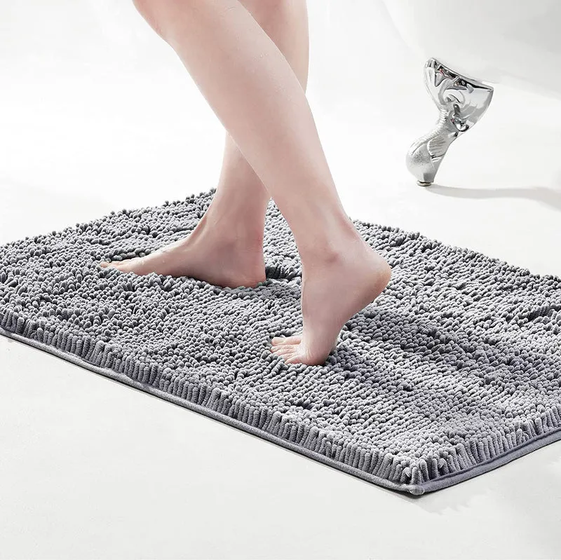 Deconovo Rutschfest Badematte Wasserabsorbierend Badteppiche Absorbierend Flauschige Duschvorleger