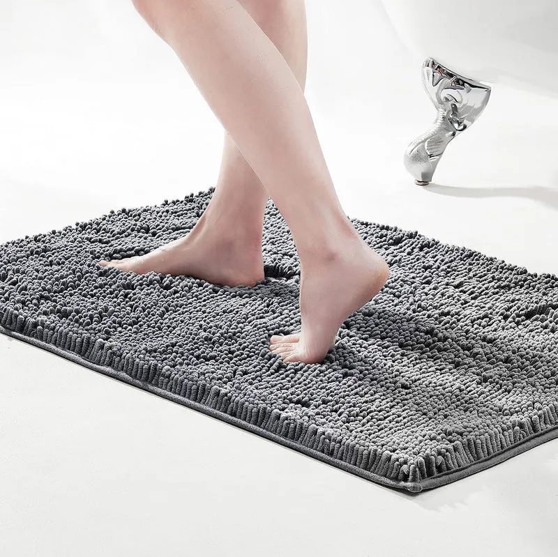 Deconovo Rutschfest Badematte Wasserabsorbierend Badteppiche Absorbierend Flauschige Duschvorleger