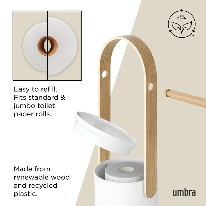 Bellwood Toilet Paper Holder & Reserve