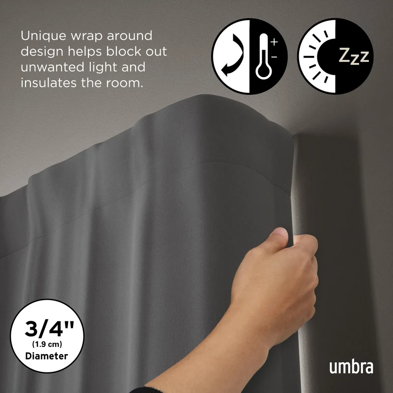 Twilight Blackout Curtain Rod
