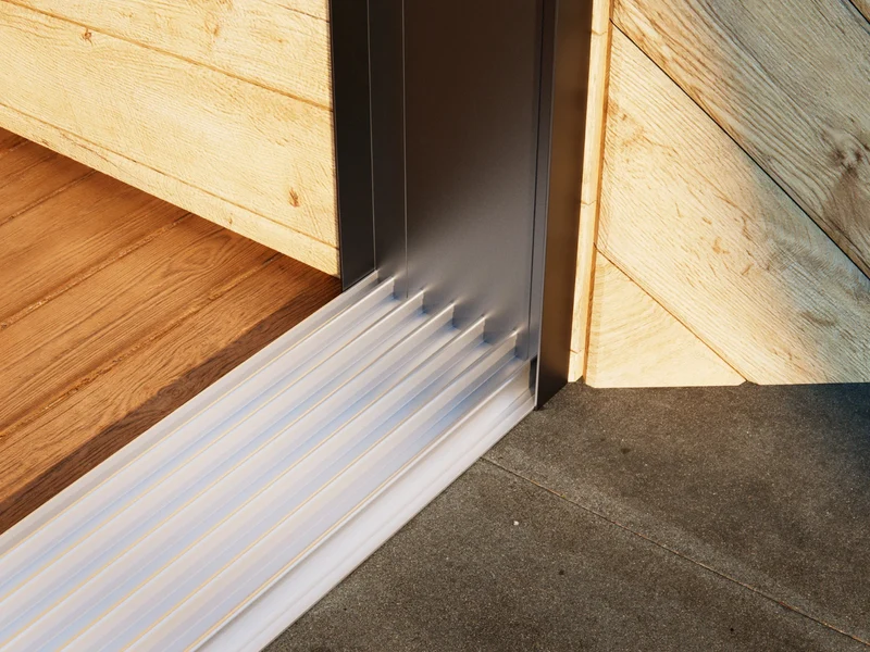 Glasschiebewand Breite bis zu 528 cm