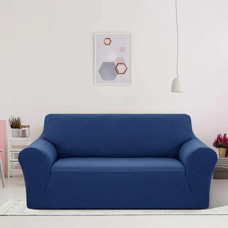 Deconovo Sofabezug Jacquard Sofaüberwurf Stretch Couchhusse Sesselbezug