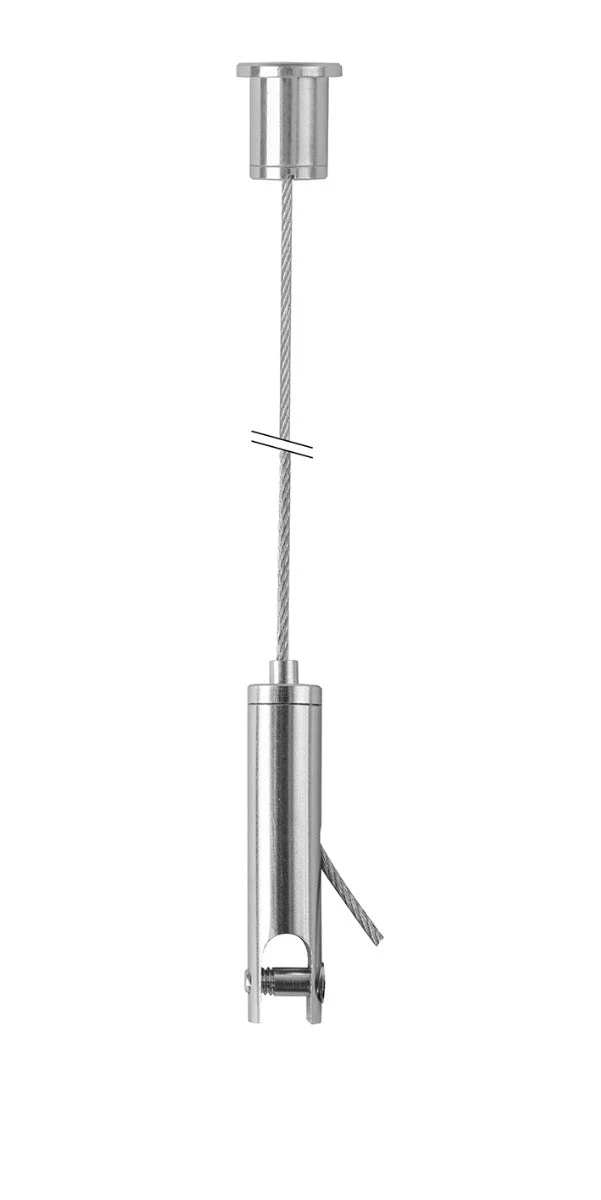 STAS-Aufhängeset mit Plattenaufhängung (10 mm) und Deckenhalterung