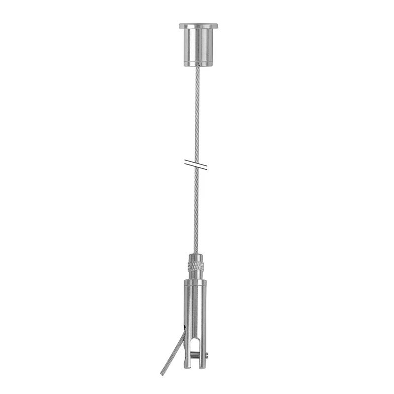 STAS Aufhängeset mit Plattenaufhänger Max. 4 mm (klein) und Deckenhalterung