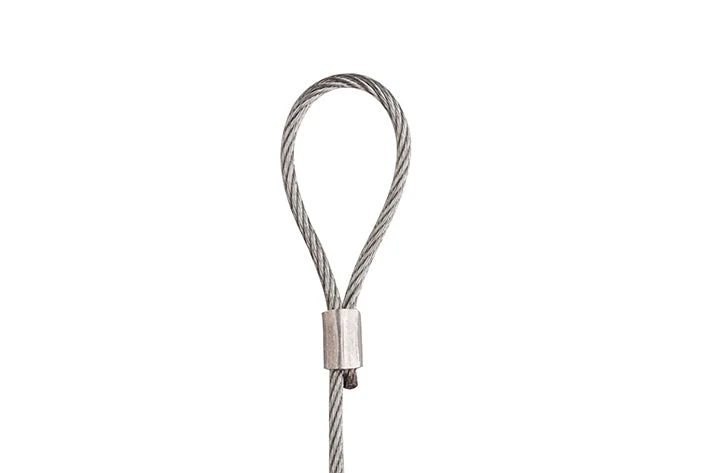STAS Lattenhaken Alu + Stahlseil mit Schlaufe 150 cm + STAS Zipper