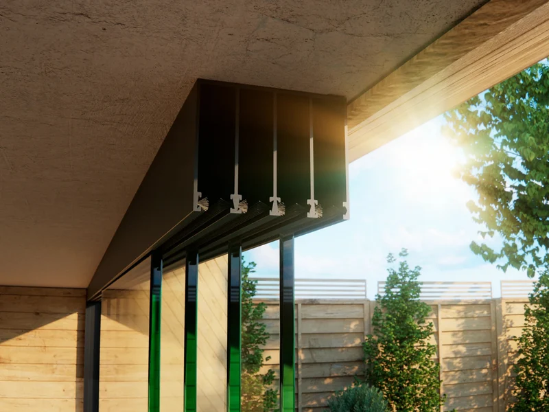 Glasschiebewand Breite bis zu 352 cm