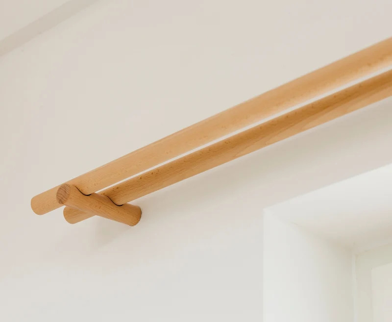 Gardinenstange Buche Duo