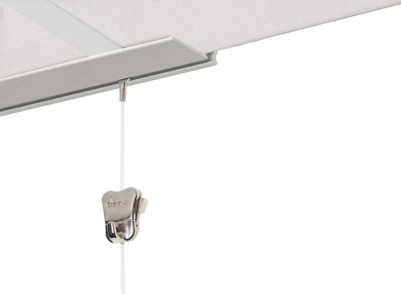 STAS Deckenschiene für abgehängte Decken 200 cm weiß