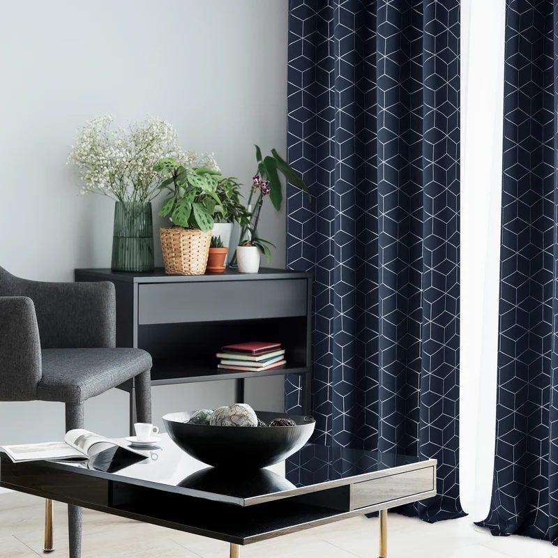 Deconovo Verdunkelungsvorhänge Thermovorhänge Blickdichte Gardinen, 2er Set