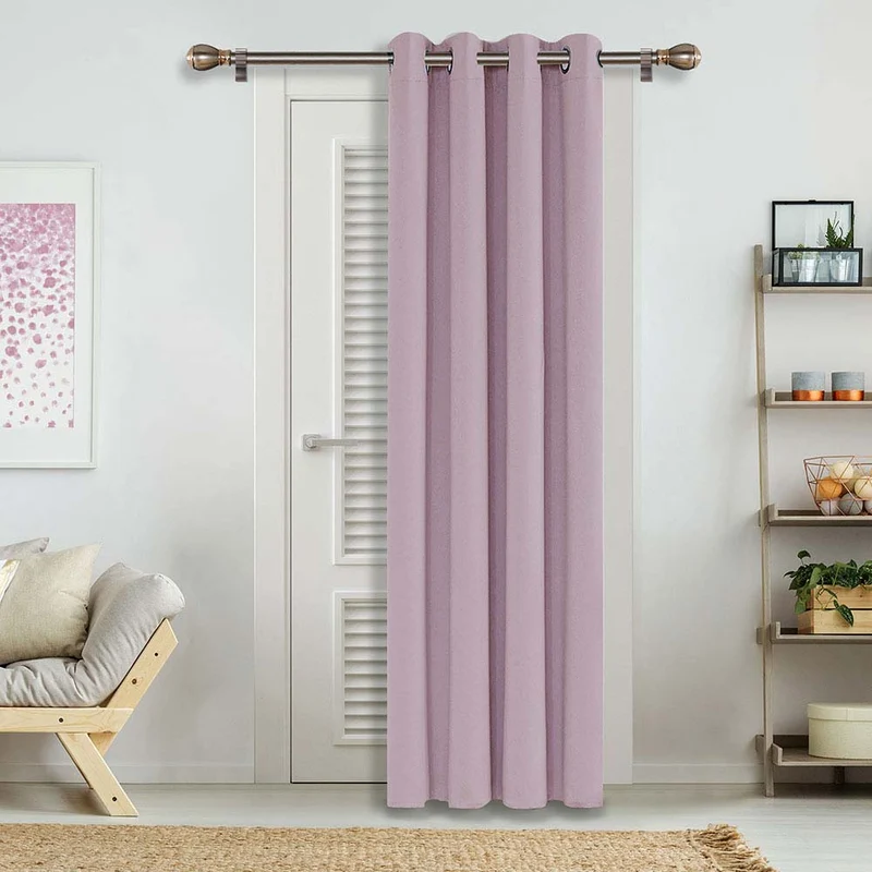 Deconovo Blickdicht Gardinen Schlafzimmer Ösen Thermovorhänge Kälteschutz, 1er Set