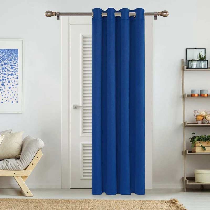 Deconovo Blickdicht Gardinen Schlafzimmer Ösen Thermovorhänge Kälteschutz, 1er Set