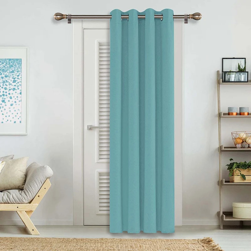 Deconovo Blickdicht Gardinen Schlafzimmer Ösen Thermovorhänge Kälteschutz, 1er Set