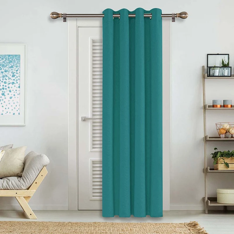 Deconovo Blickdicht Gardinen Schlafzimmer Ösen Thermovorhänge Kälteschutz, 1er Set