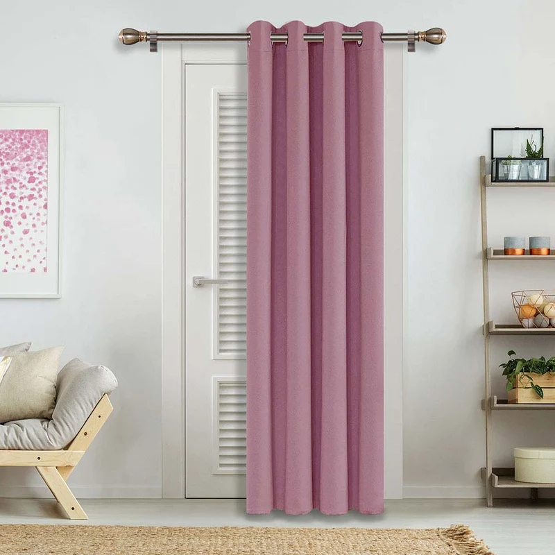 Deconovo Blickdicht Gardinen Schlafzimmer Ösen Thermovorhänge Kälteschutz, 1er Set