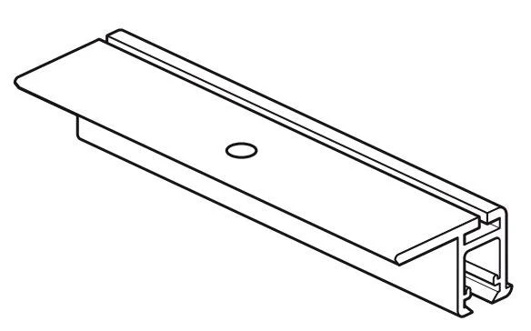 STAS Prorail Flat weiß 200 cm