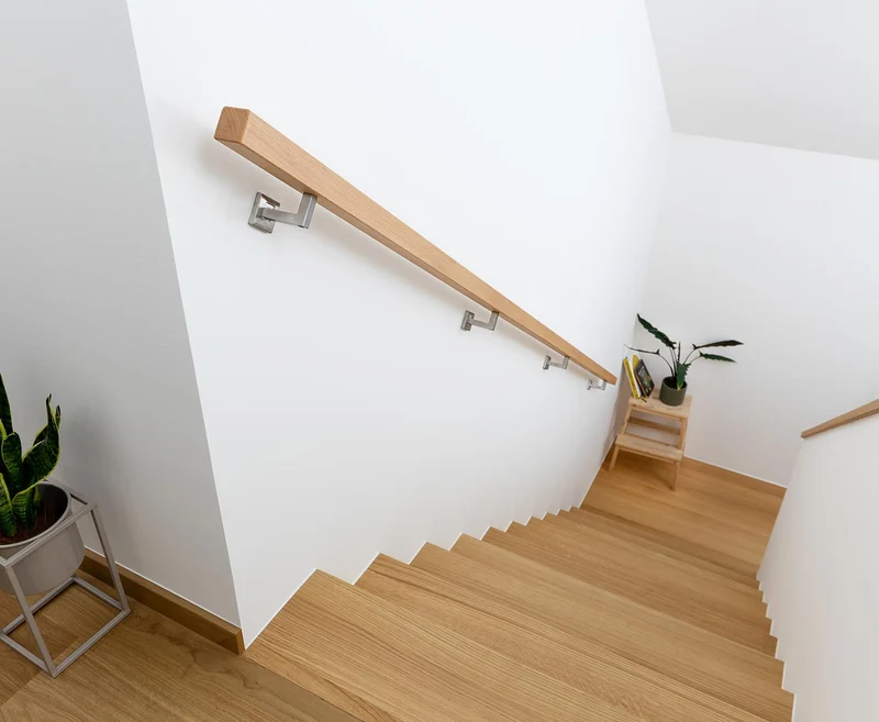 Handlauf Buche - Quadrat