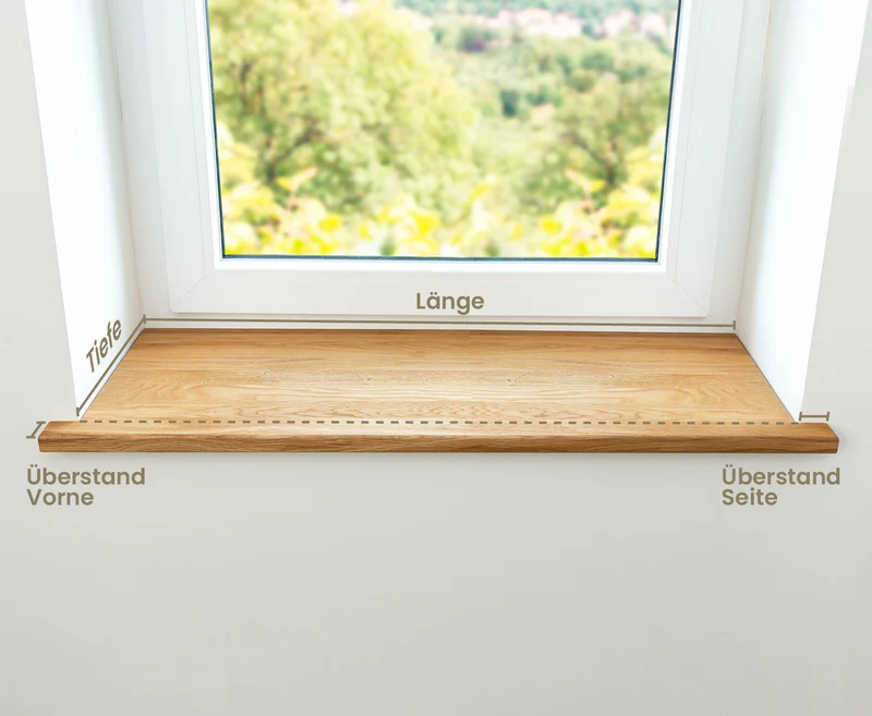 Fensterbank Fichte