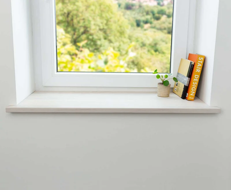 Fensterbank Weiß