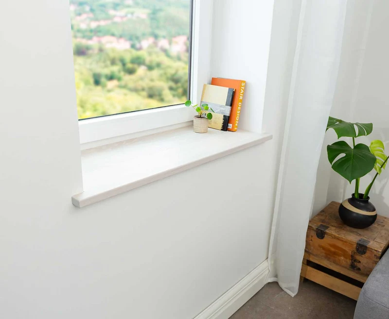 Fensterbank Weiß