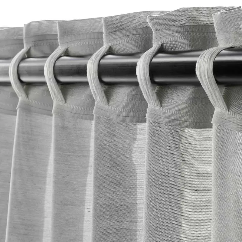 Hilja curtains 1 pair gra