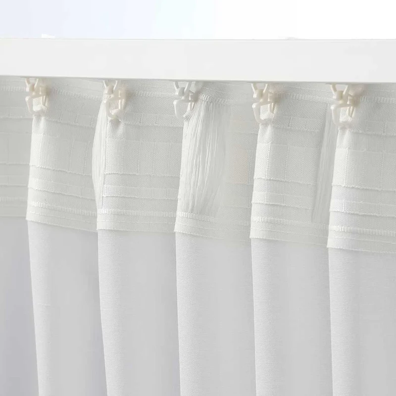 Hilja curtains 1 pair gra