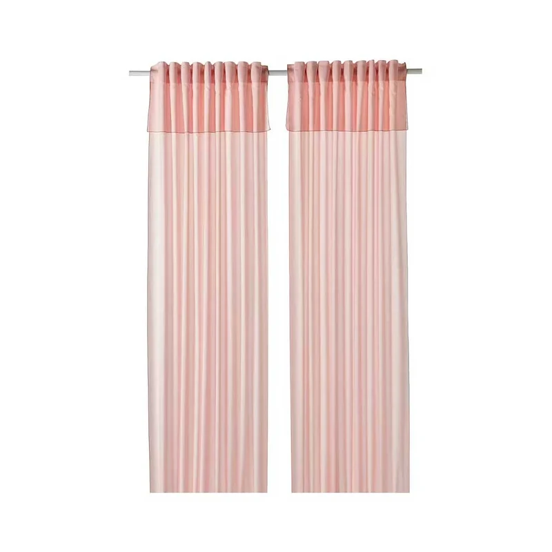 Moalisa curtains 1 pair pale