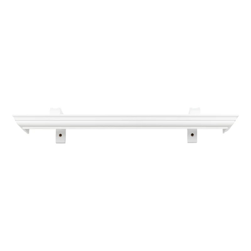 Filip Wooden Curtain Track System with Decorative Valance