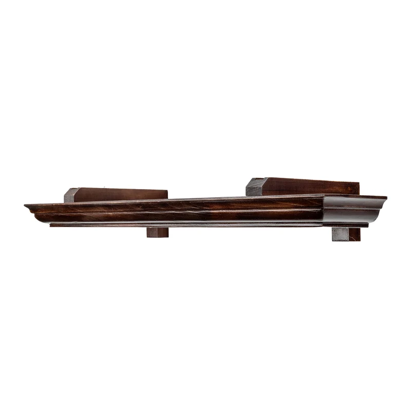 Filip Wooden Curtain Track System with Decorative Valance