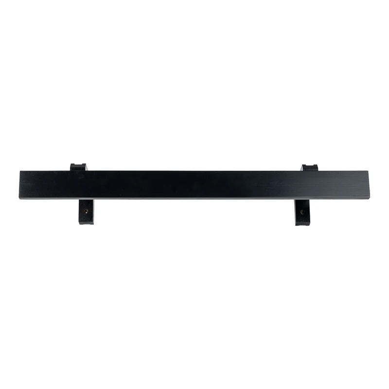 Travetto Double Curtain Track System with Wooden Decorative Valance