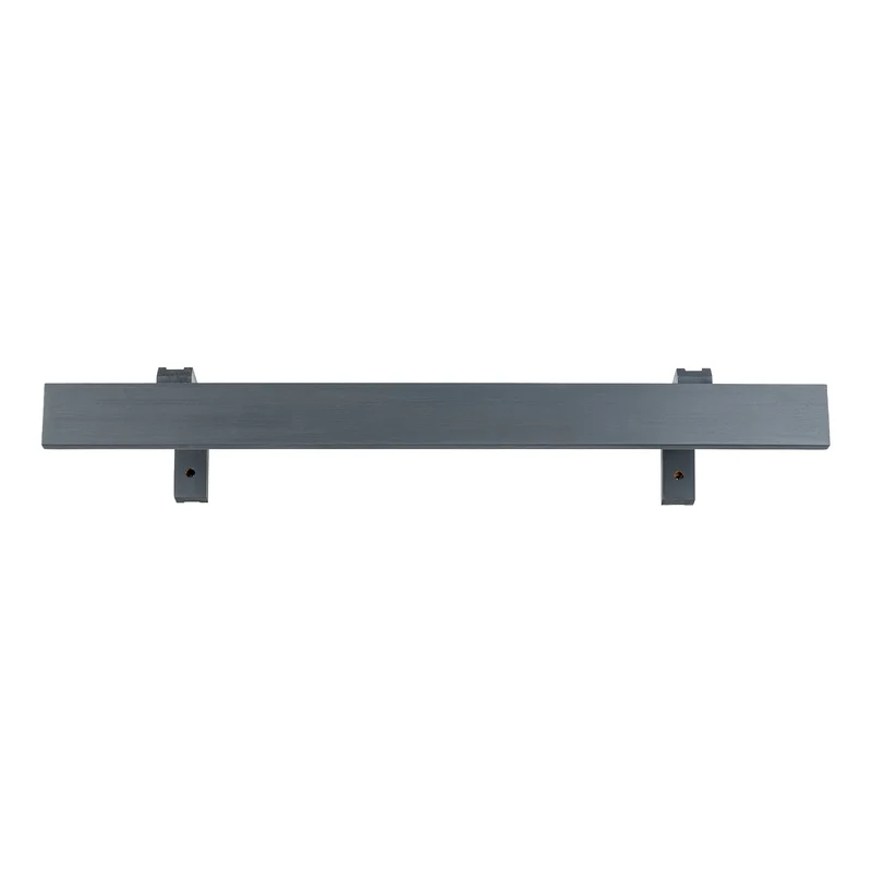 Travetto Double Curtain Track System with Wooden Decorative Valance