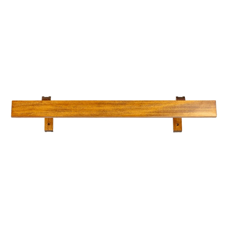 Travetto Double Curtain Track System with Wooden Decorative Valance
