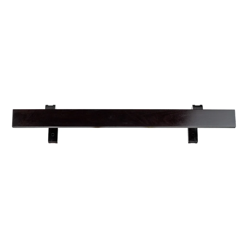 Travetto Double Curtain Track System with Wooden Decorative Valance