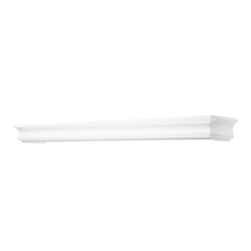 Athena Wooden Curtain Track System with Decorative Valance