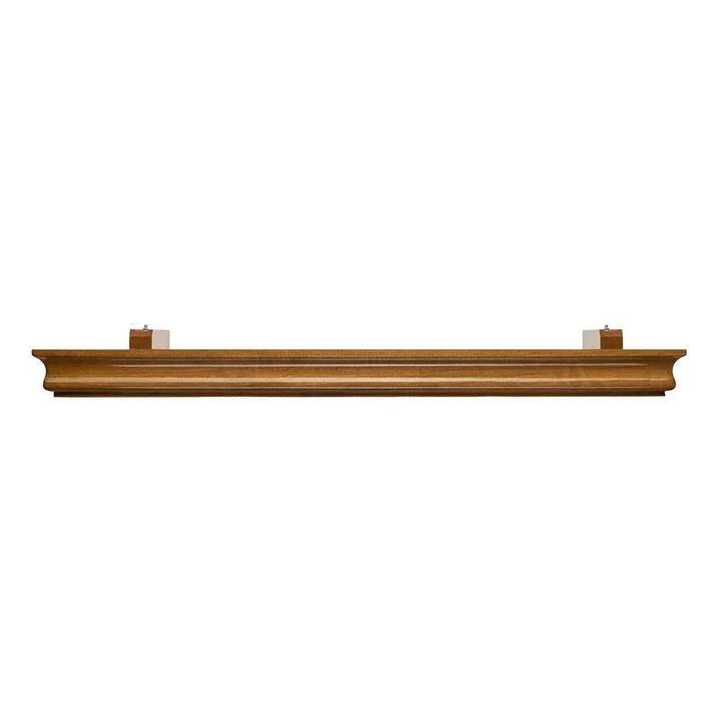 Athena Wooden Curtain Track System with Decorative Valance