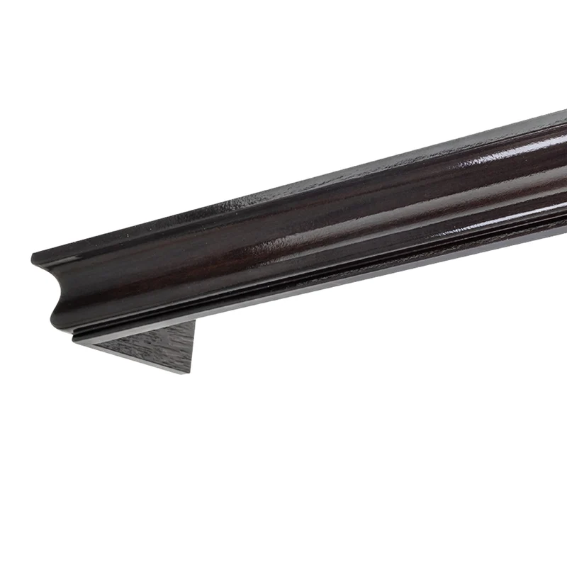 Athena Wooden Curtain Track System with Decorative Valance